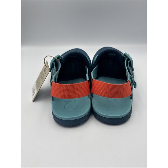 NEW Chaco Chillos Women’s Sz 6 Clog Sandal OCEAN BLUE Adjustable Strap Slip Ons - Picture 7 of 13